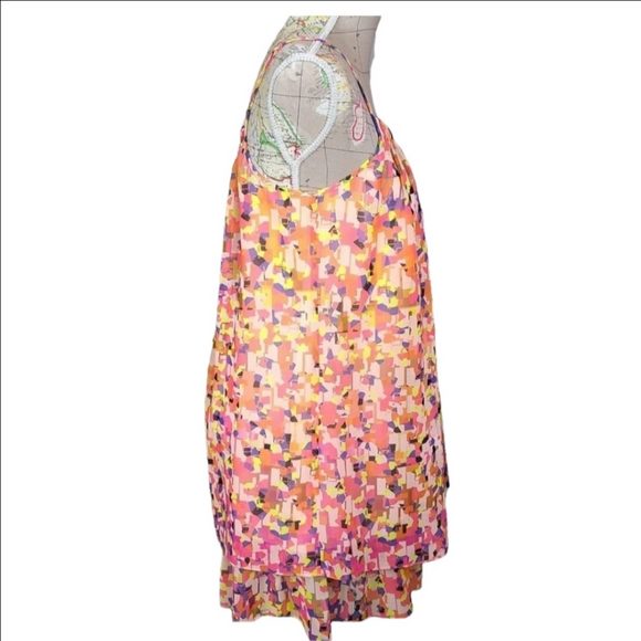 Trina Turk x REVOLVE “Steph” Mini Dress – Pink Multi Mosaic | Size 10 - Picture 5 of 10